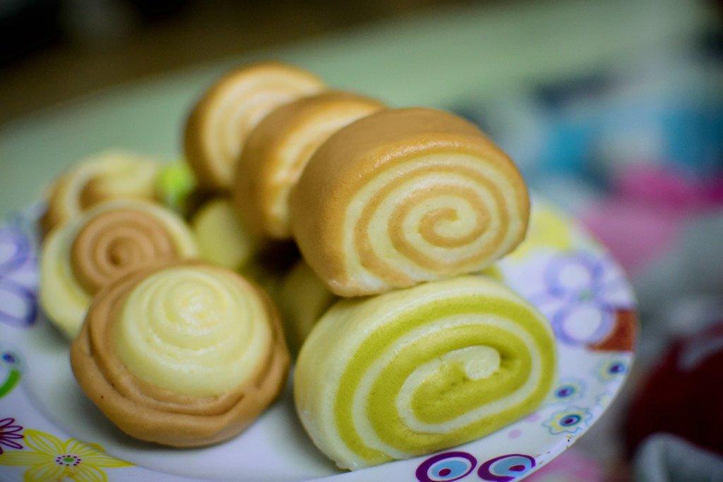 双色刀切馒头