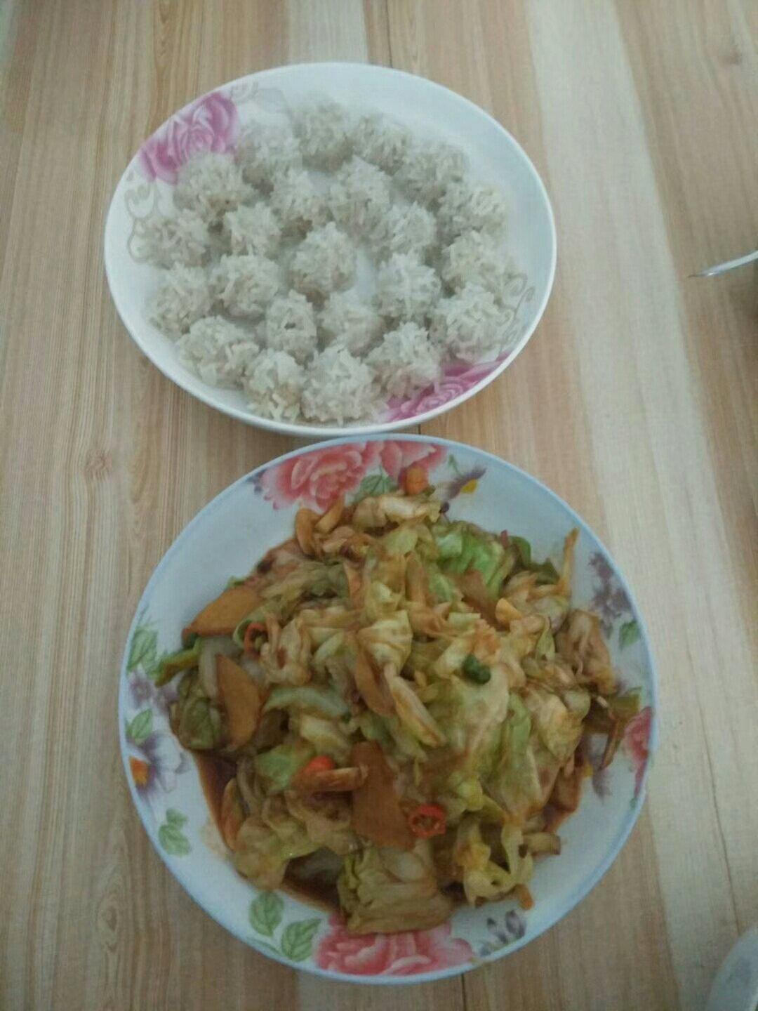 珍珠丸子【曼达小馆】2017年夜饭