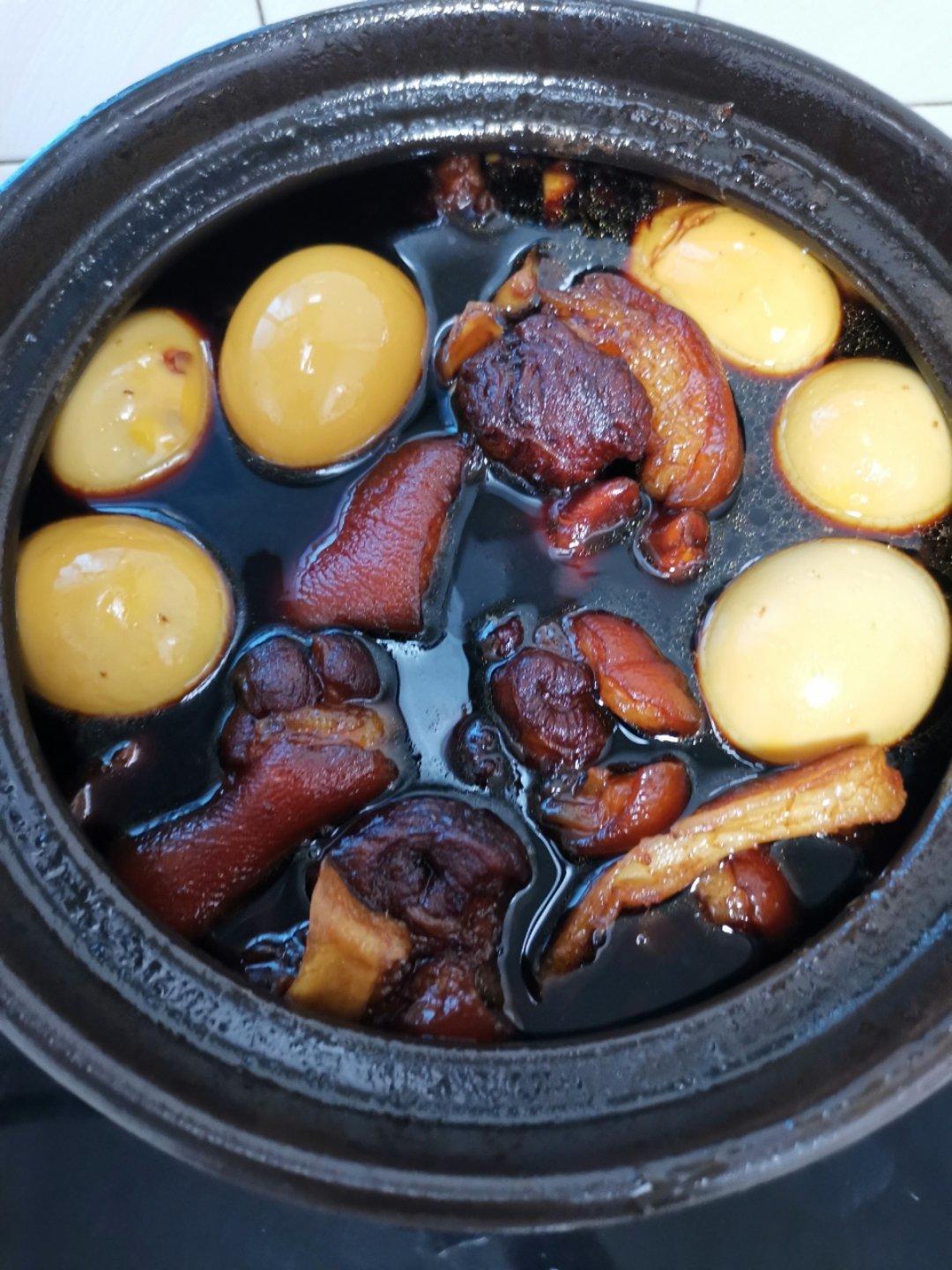糖醋猪蹄姜煲--坐月子佳品