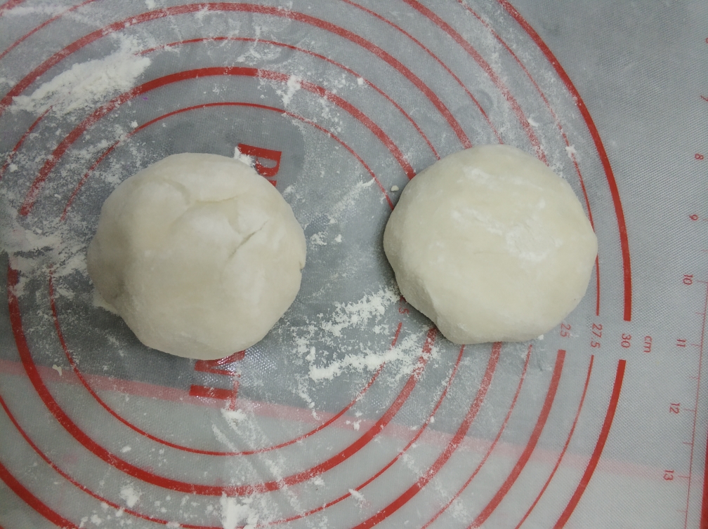 梅干菜锅盔-石板烤法的做法 步骤6