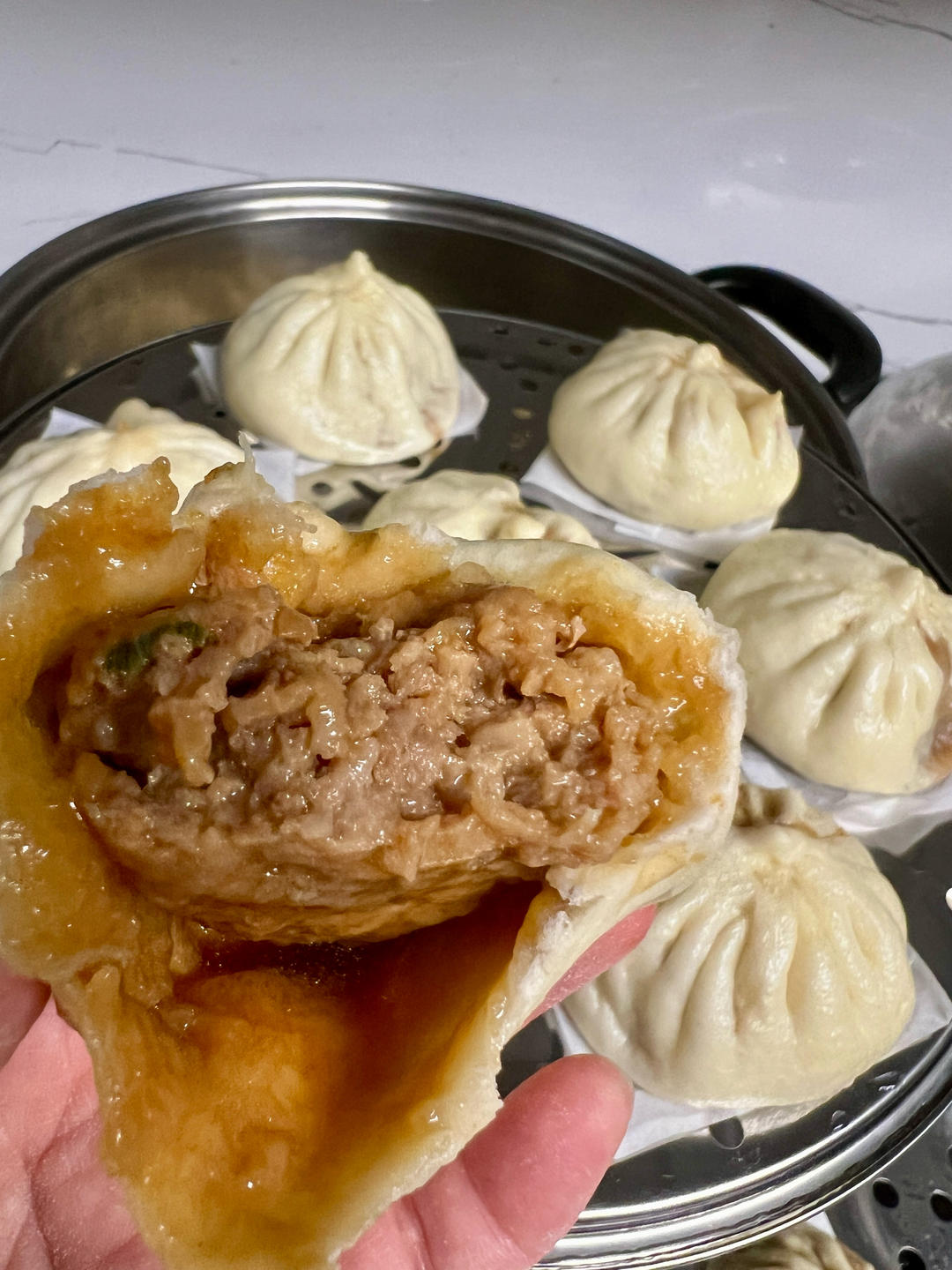 肉包/菜肉包详细做法