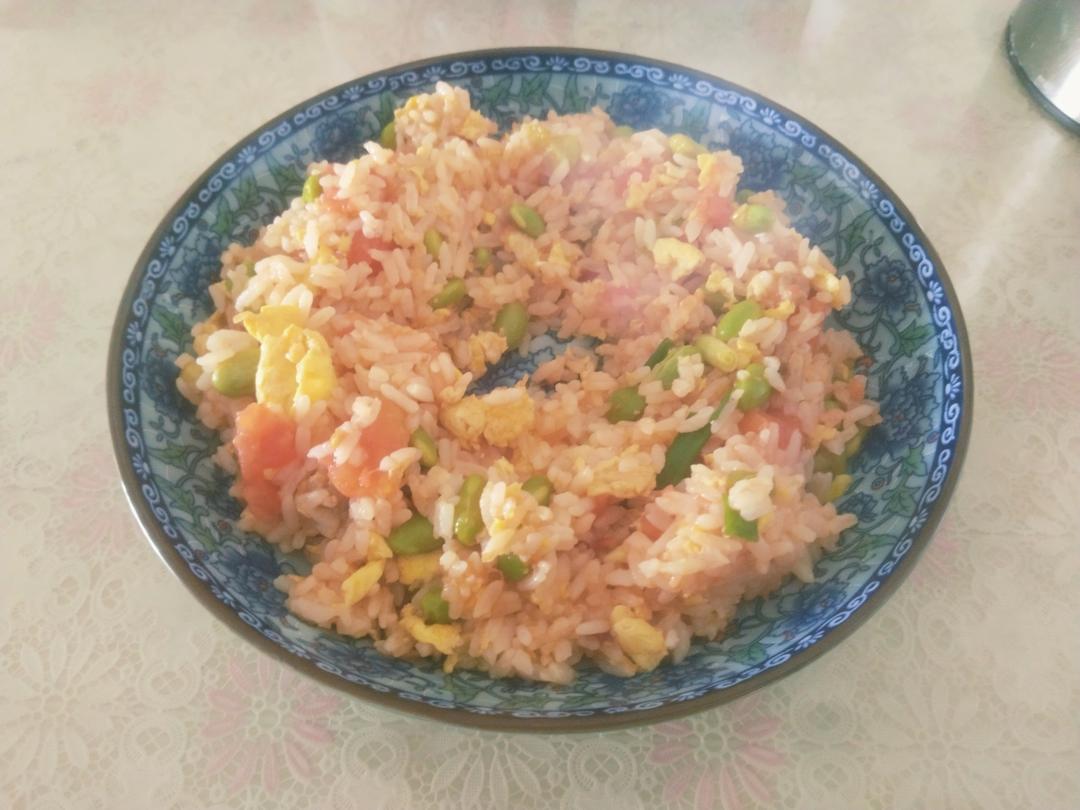 番茄蛋炒饭