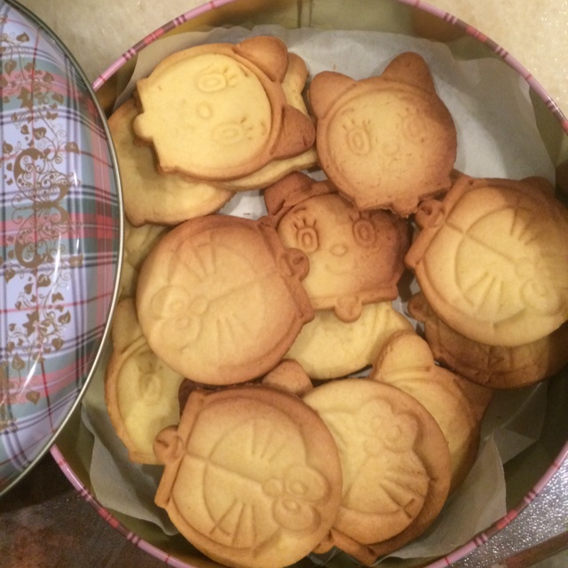 卡通黄油饼干