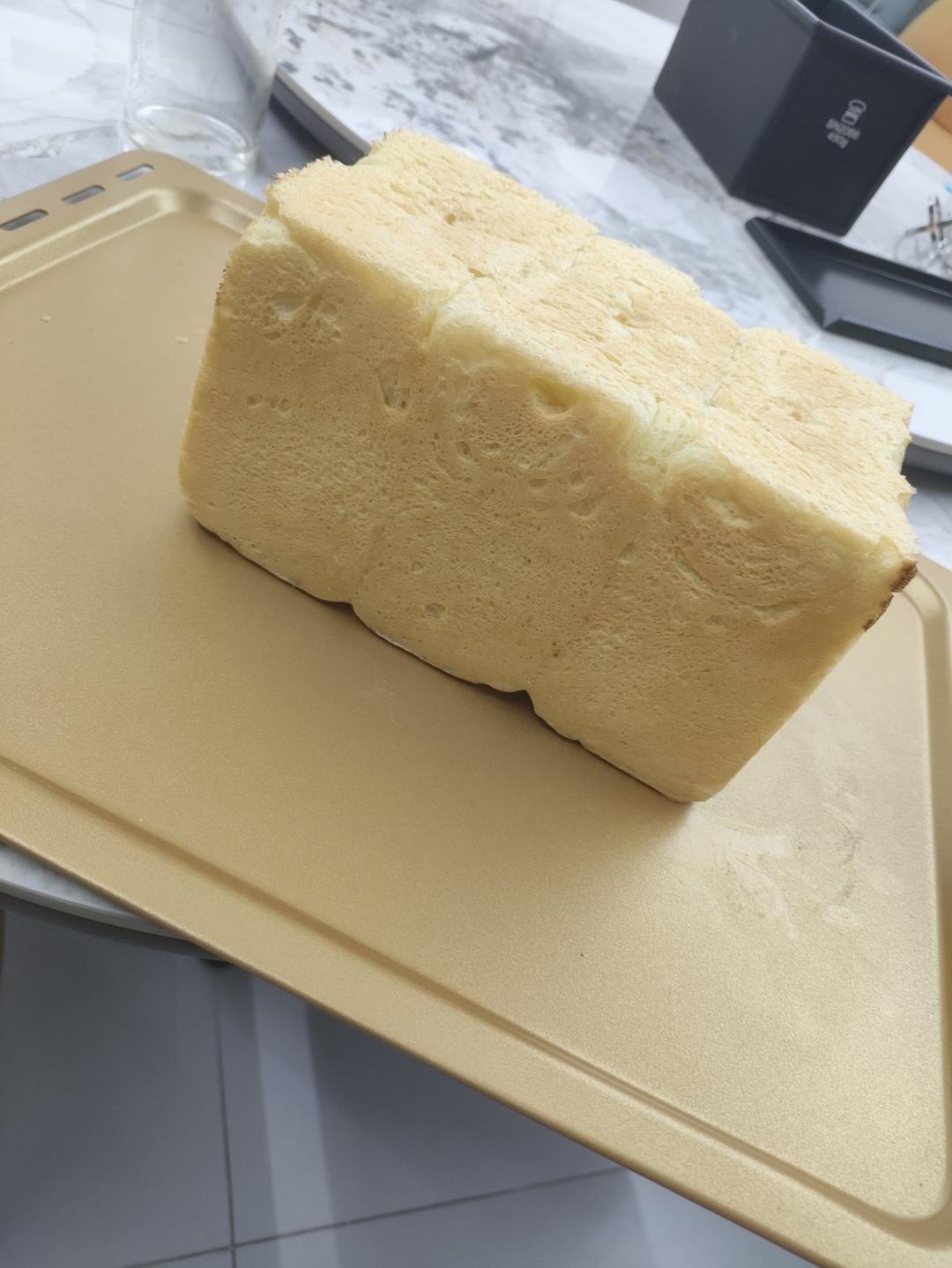 夺命软吐司(๑´ڡ`๑)超软拉丝极速方便的一次发酵吐司