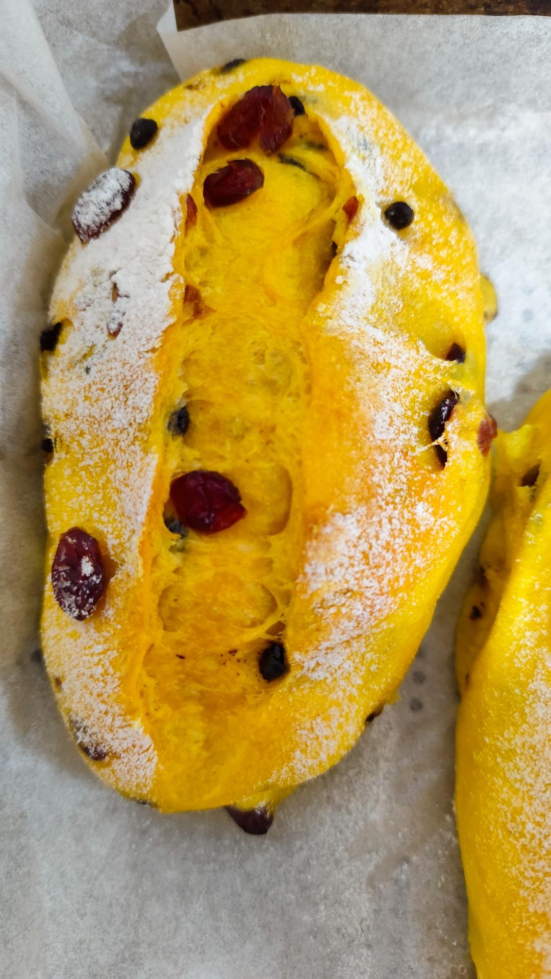 全麦巧克力橙皮软欧