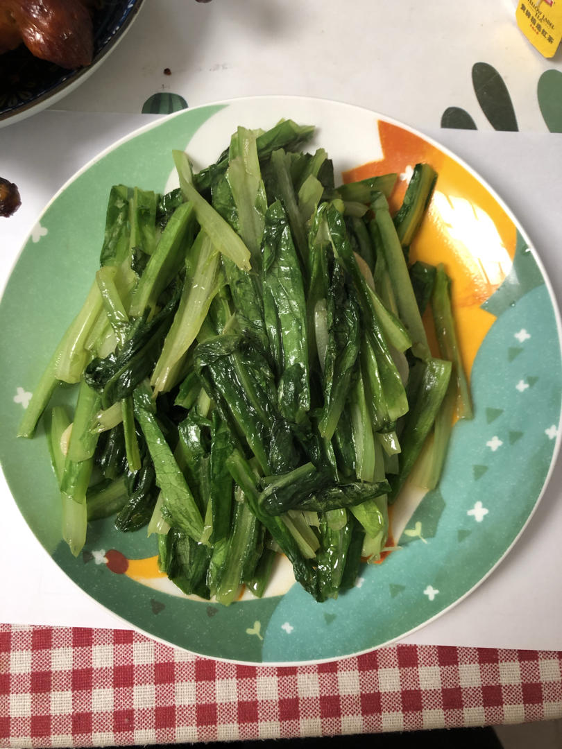 蒜蓉油麦菜（蚝油）