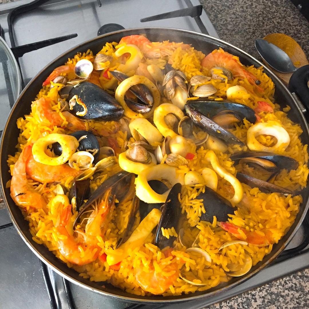【曼食慢语】Seafood Paella 西班牙海鲜饭