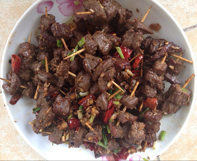 孜然牙签牛肉