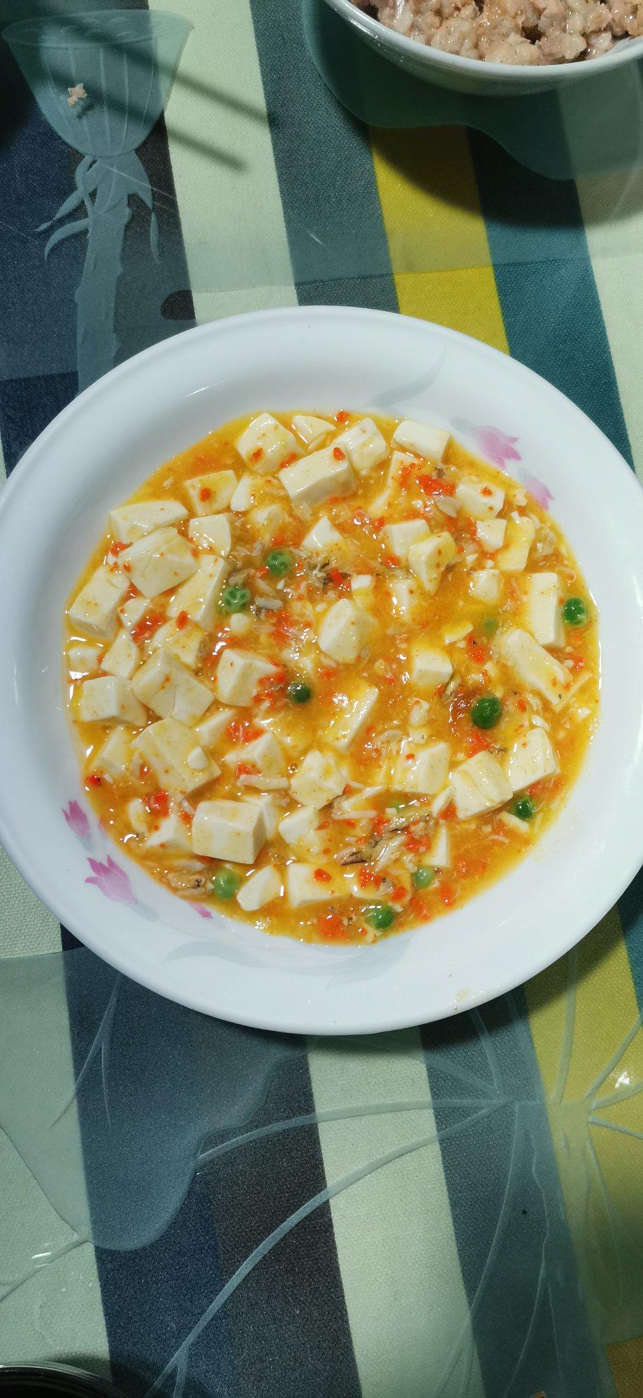 现拆蟹黄豆腐