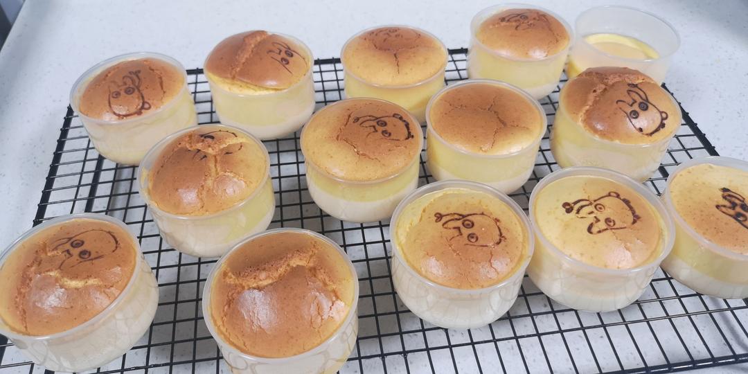 超细腻日式浓郁乳酪布丁烧