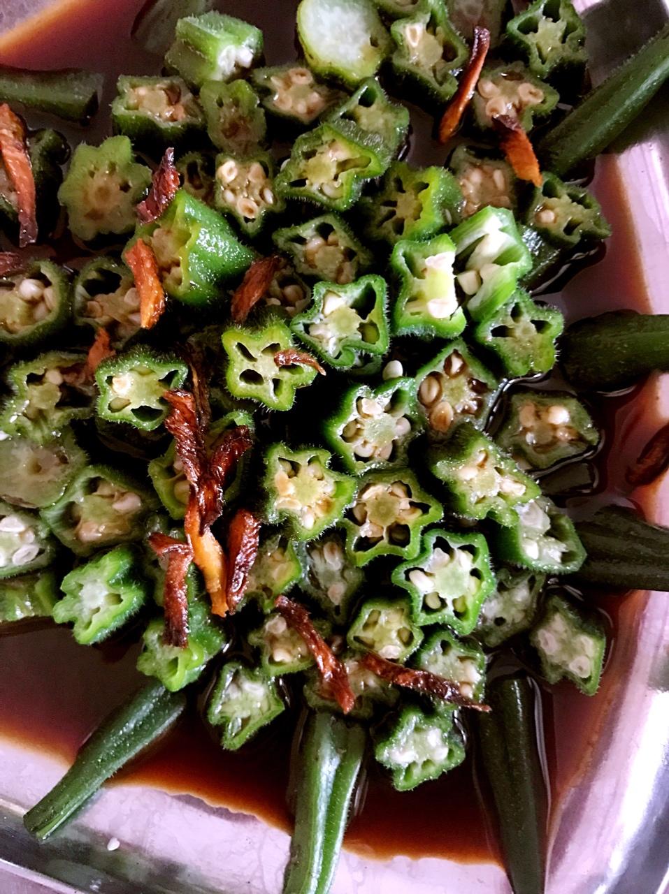 【白灼秋葵】清爽简单