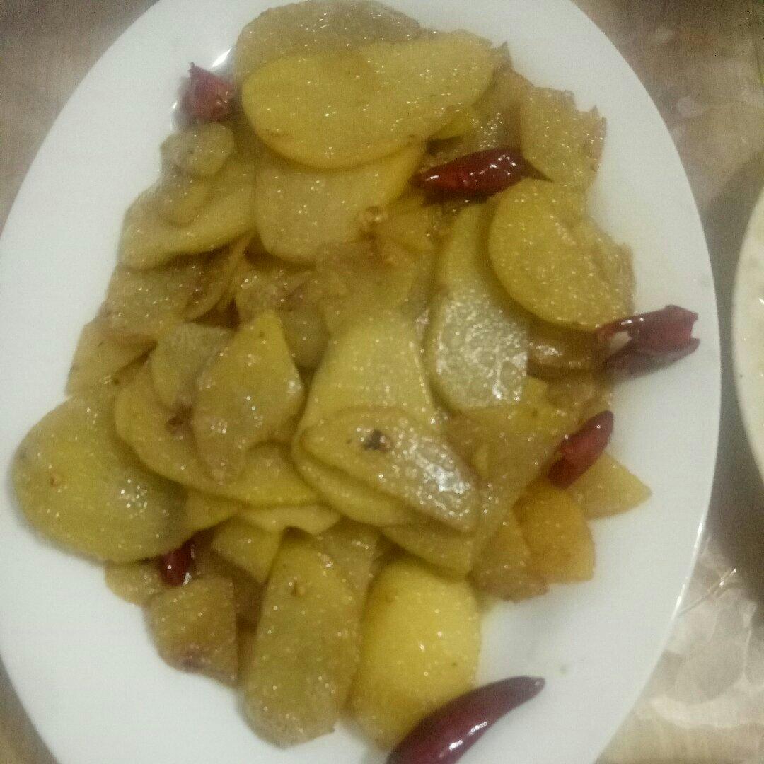 朴素的土豆片