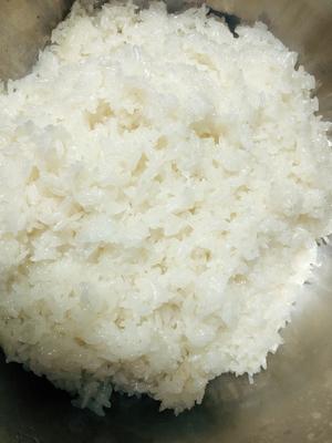 四天做的糯米做的米酒小汤圆的做法 步骤3