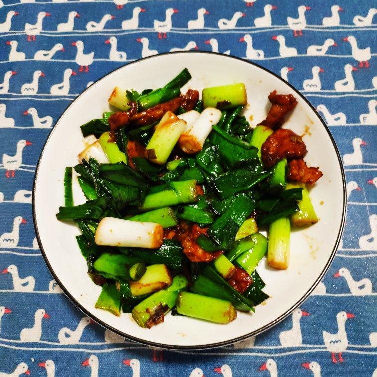 青蒜炒肉