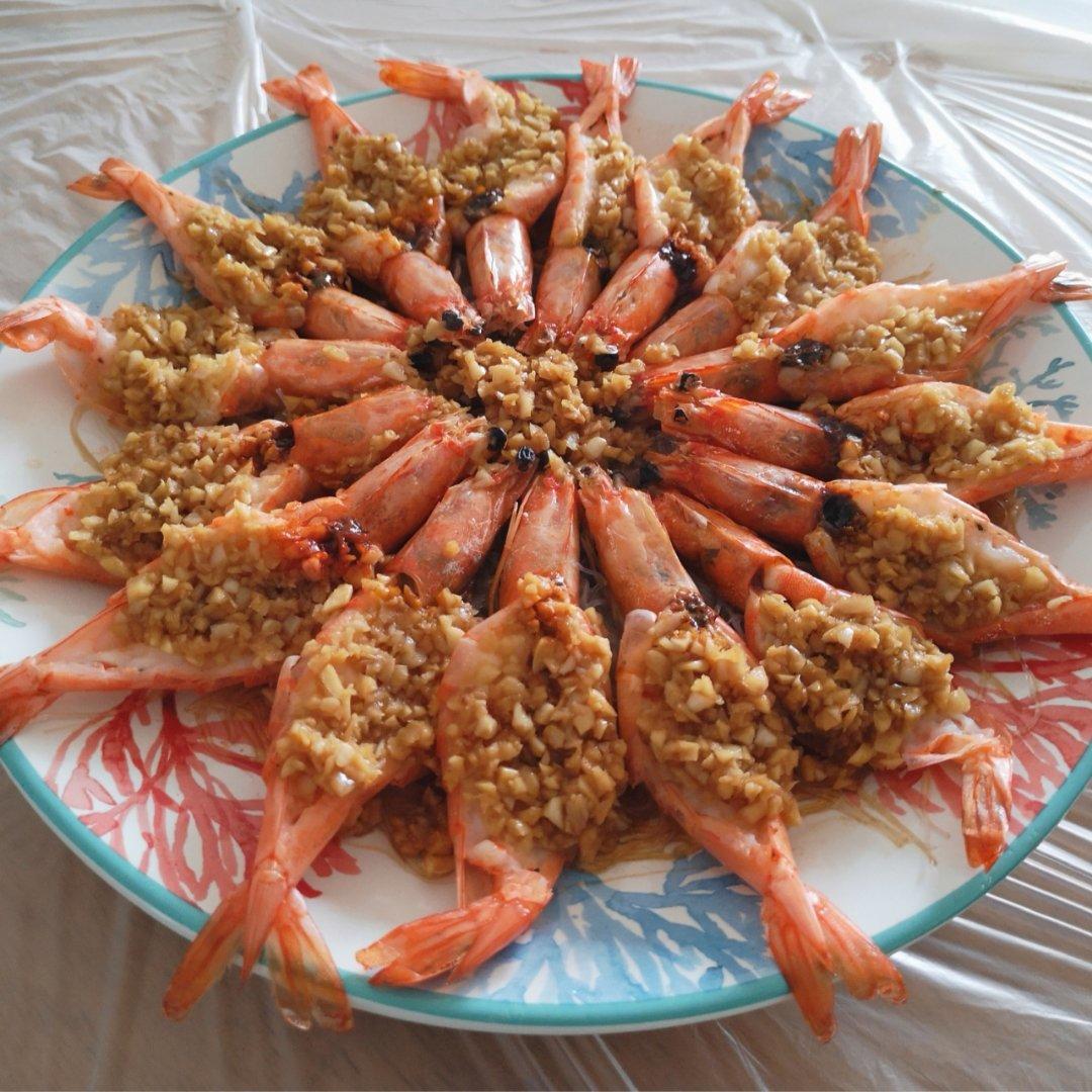 蒜蓉粉丝蒸虾