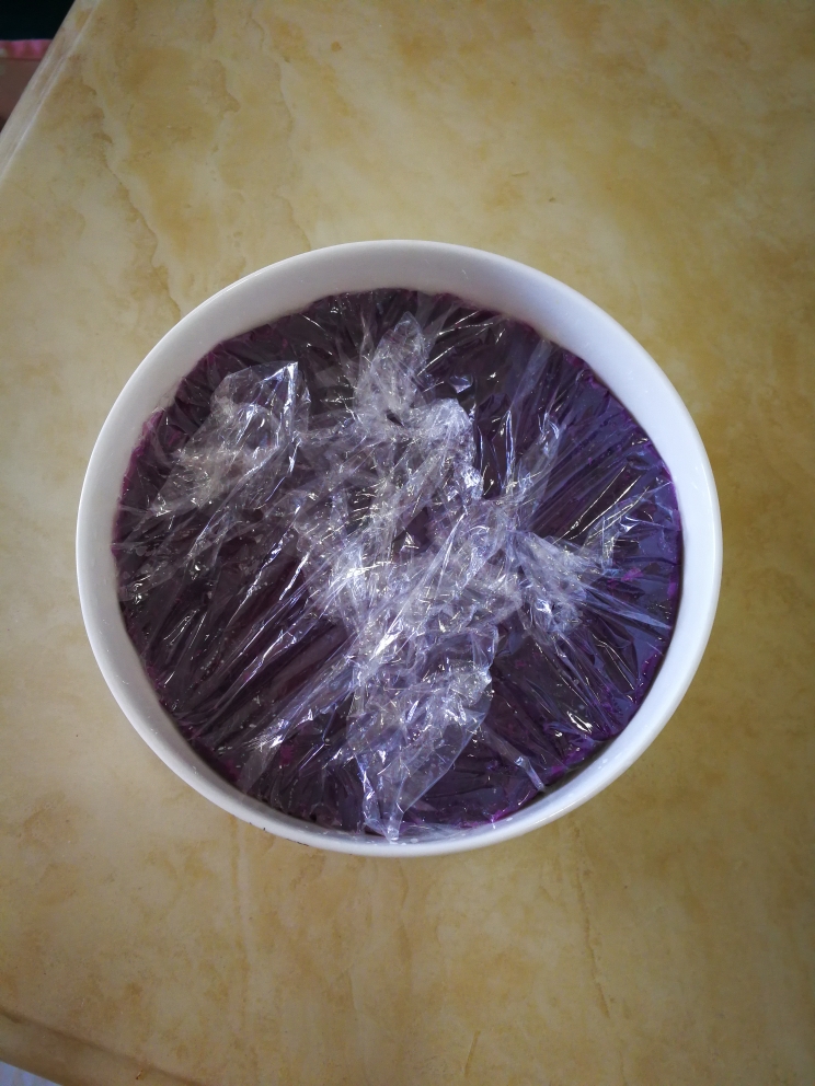 酸奶紫薯冰淇淋的做法 步骤6
