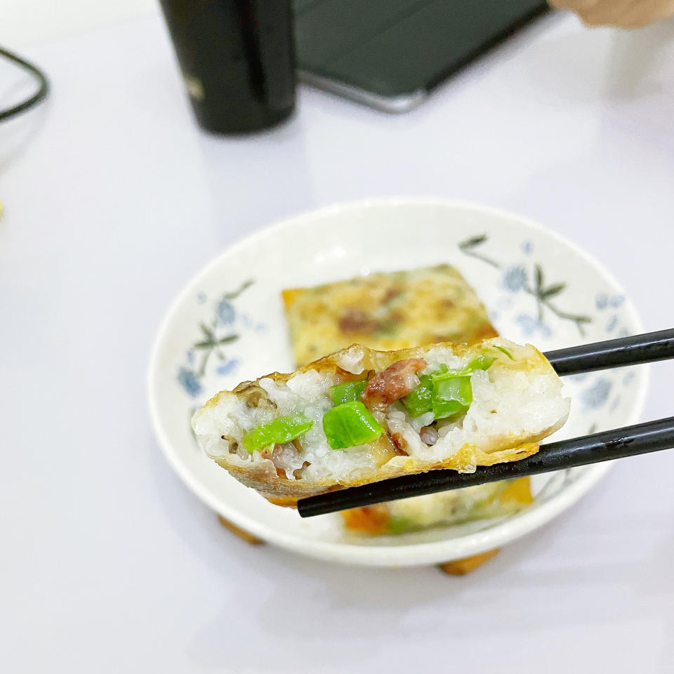好吃到停不下来的豇豆饼