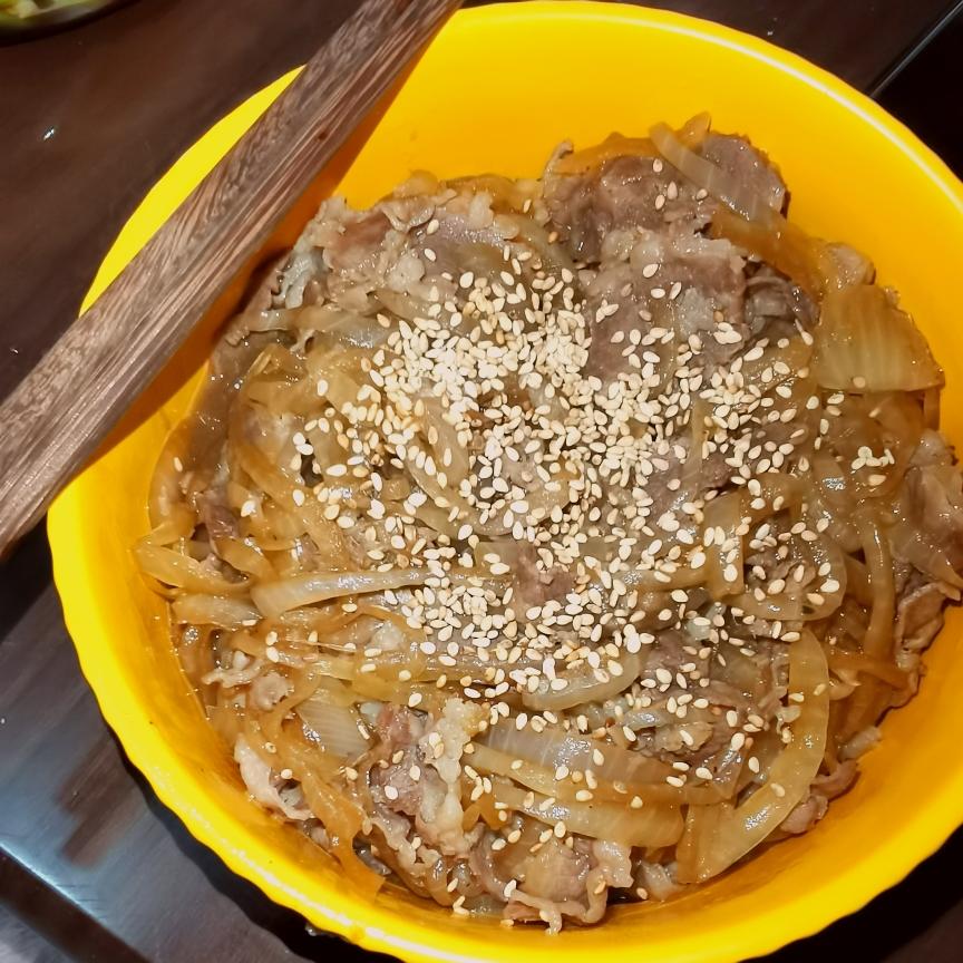 简单快手日式牛肉饭的做法