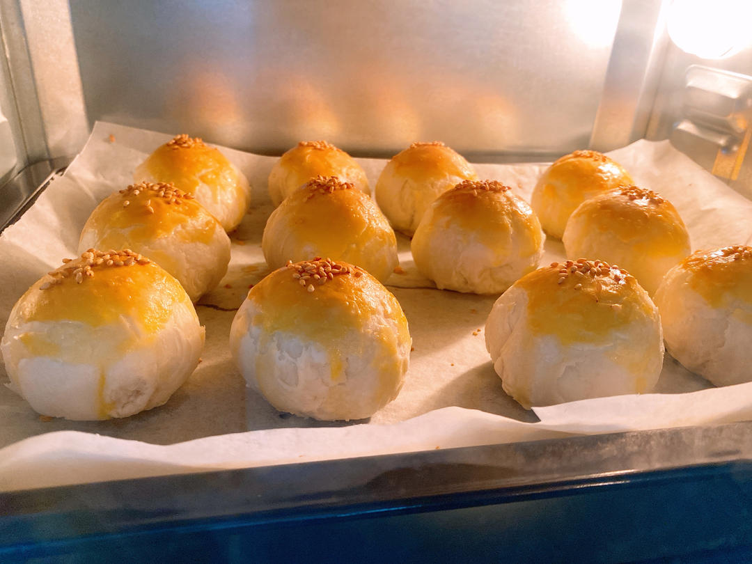 用了7年的蛋黄酥配方