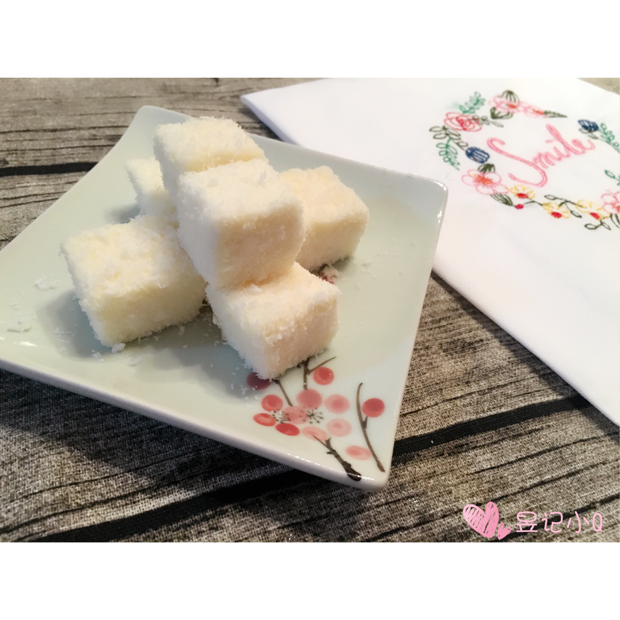 完胜85度C牛奶椰丝小方