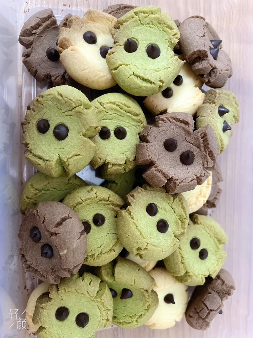 巧克力豆玛格丽特饼干🍪三种口味❗️入口即化，酥掉渣❗️