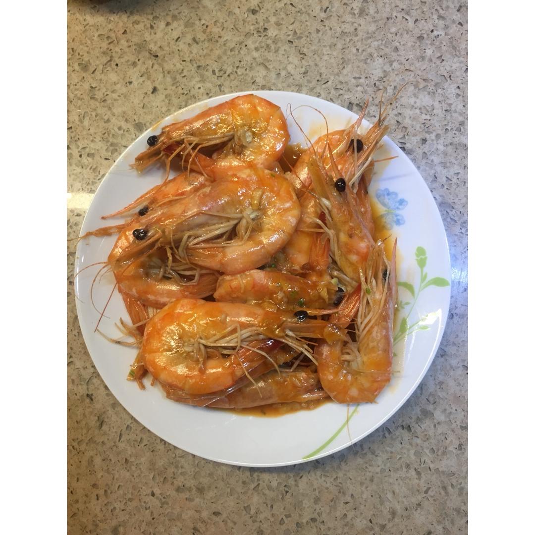 十分钟做好吃的红烧大虾