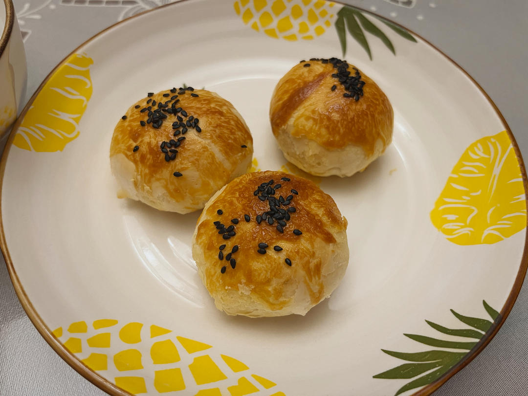 泳式鲜肉榨菜月饼