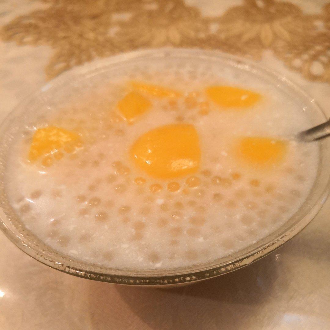 手机用户9369_fnow做的黄桃椰汁西米露