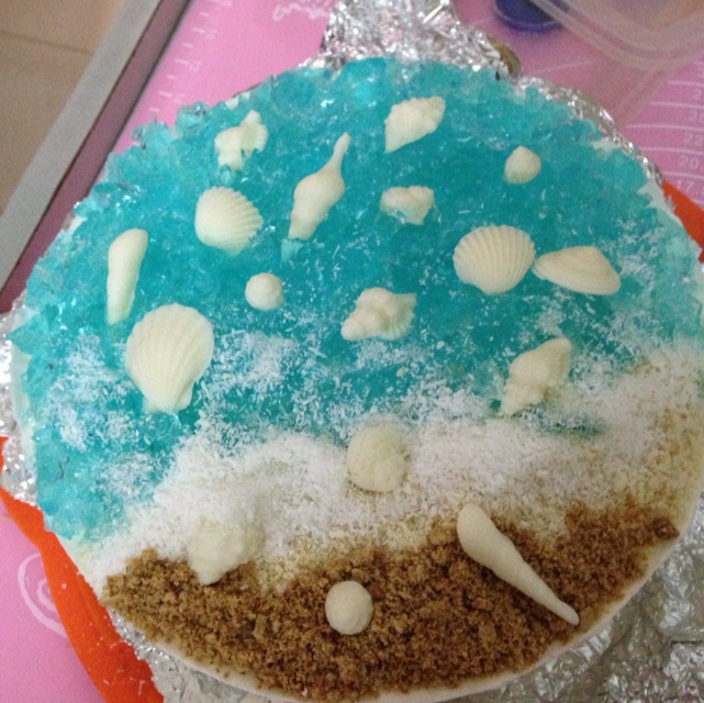 海洋酸奶慕斯蛋糕