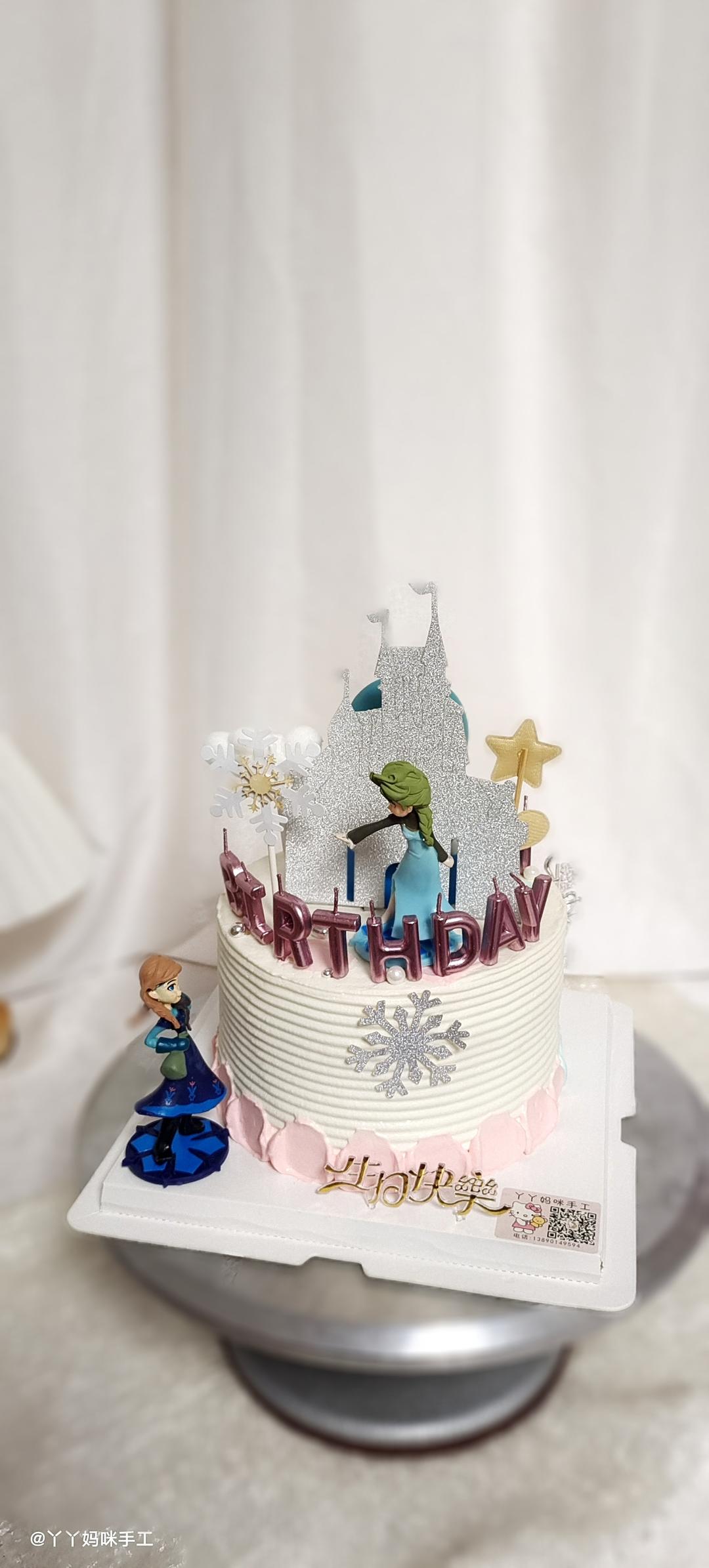 生日蛋糕—戚风六寸(高比克风炉版)