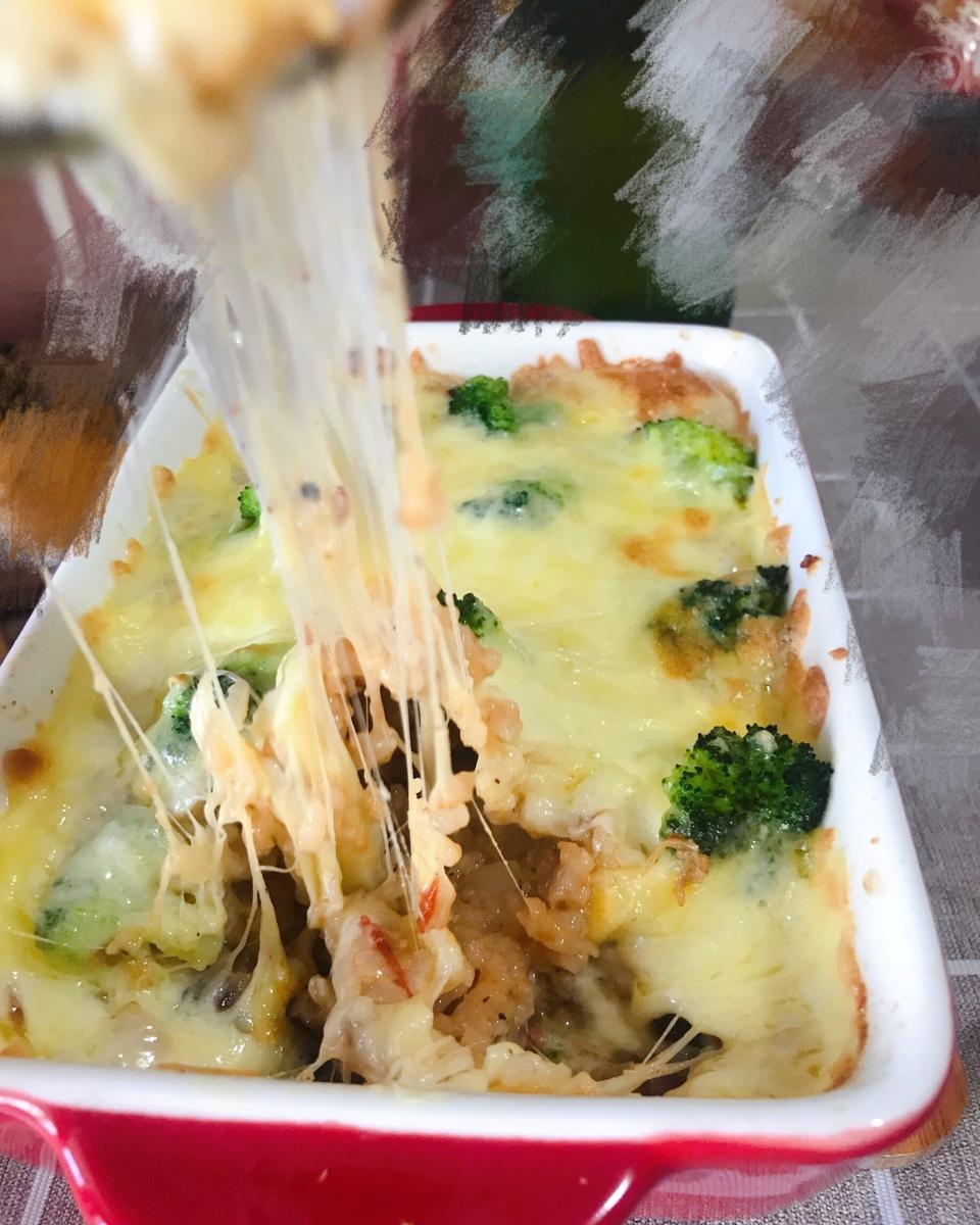 番茄鸡肉浓情焗饭【两人份】