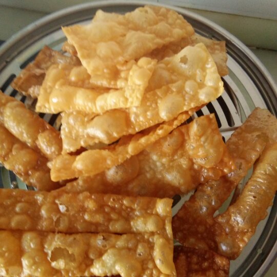 煎饼果子薄脆的制作