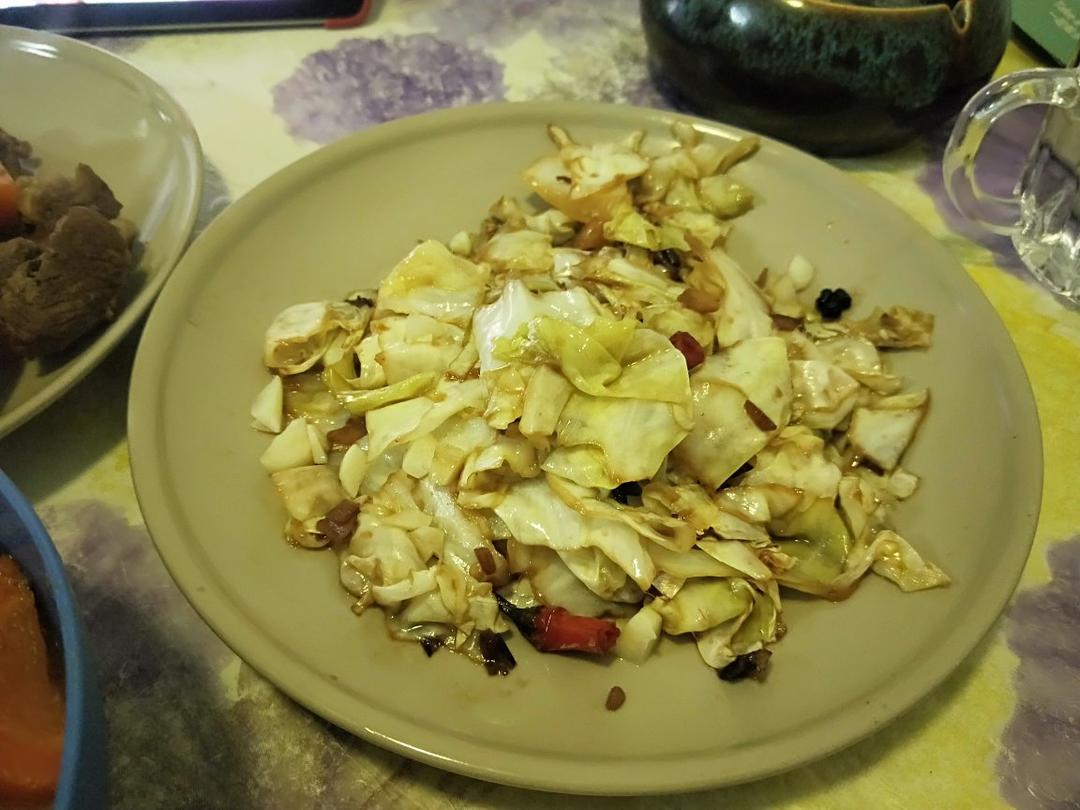 在家炒出街头小馆风味的炝炒圆白菜