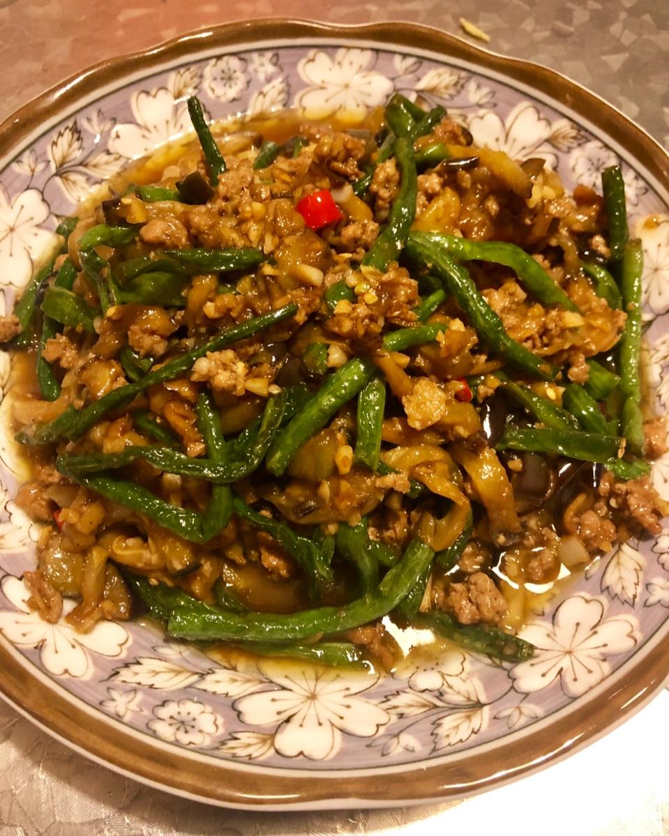 茄子豆角（米饭杀手系列一）