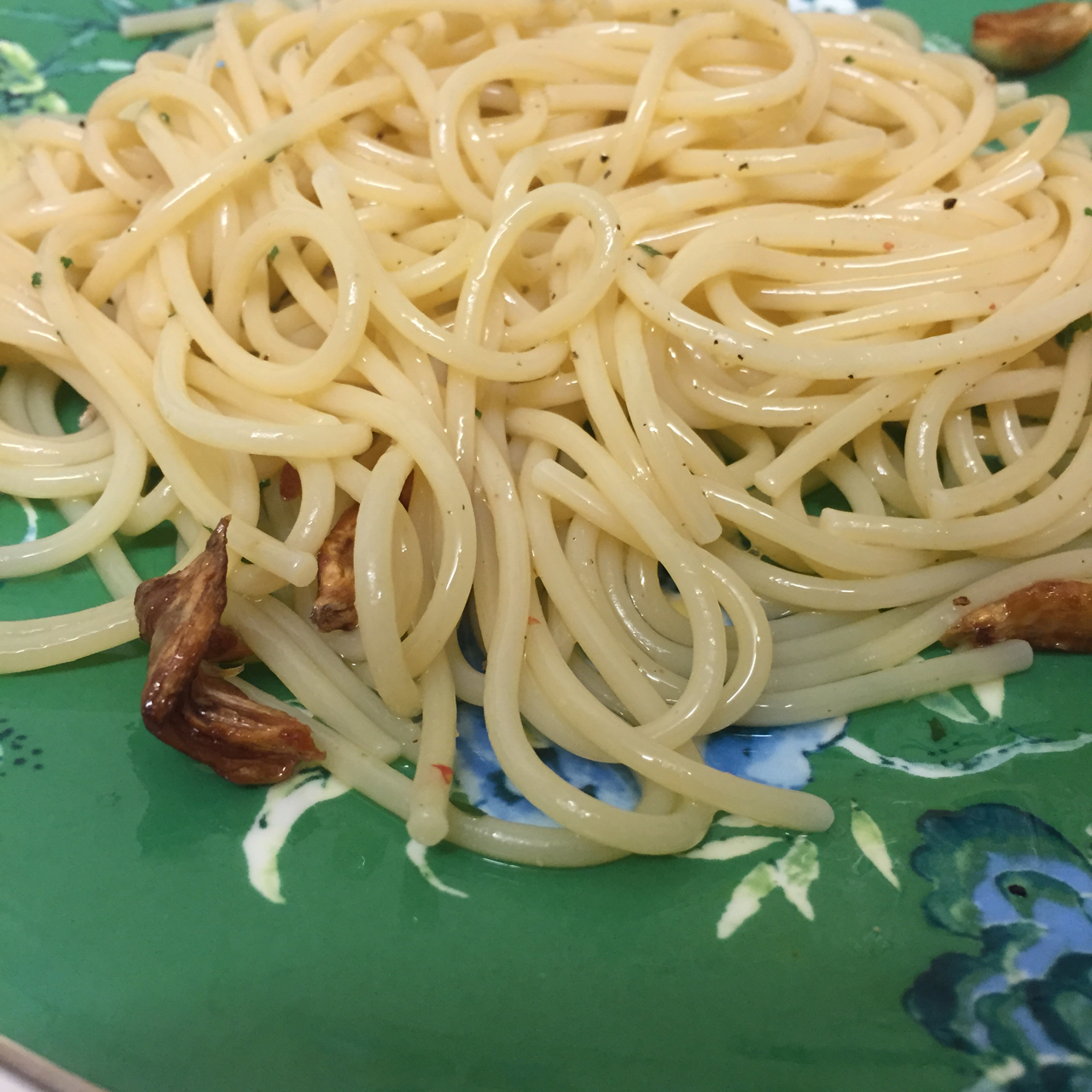 极简的美味──蒜油意面