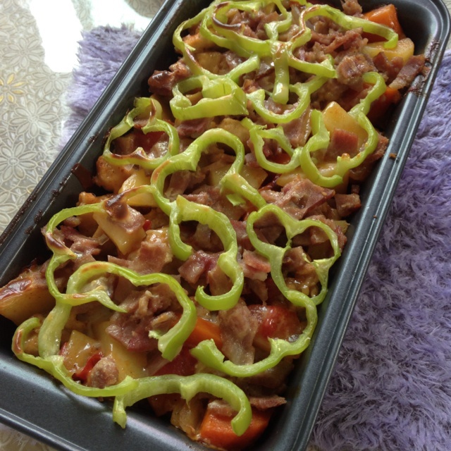 番茄鸡肉浓情焗饭【两人份】