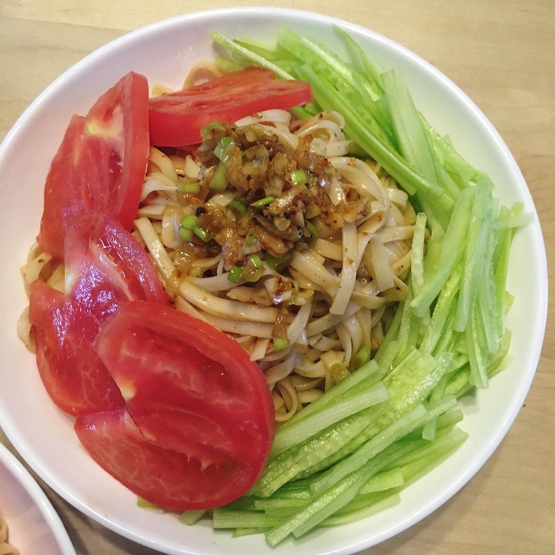 姥姥的爽口凉面！（干拌挂面）