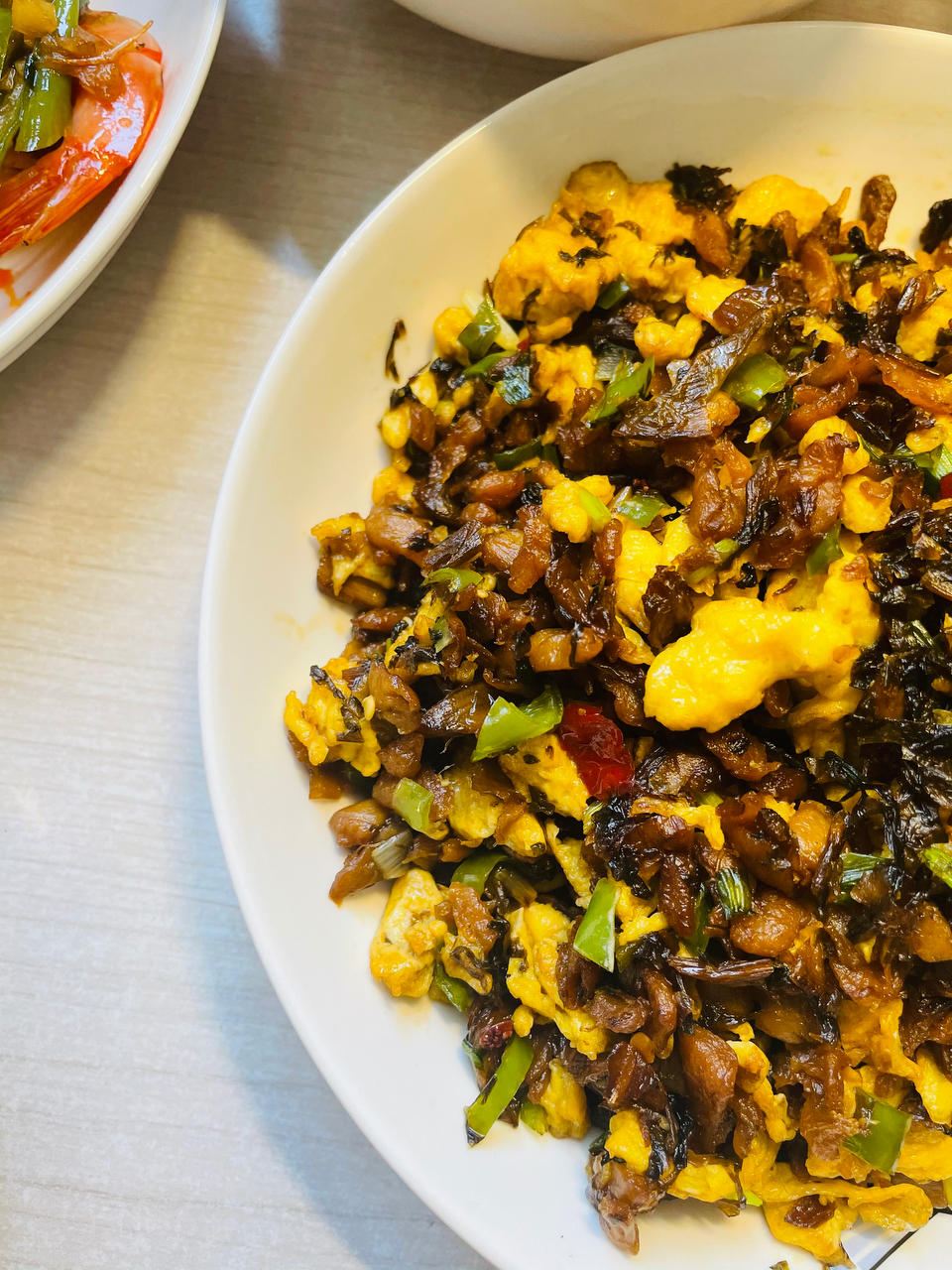 超下饭的外婆菜炒鸡蛋