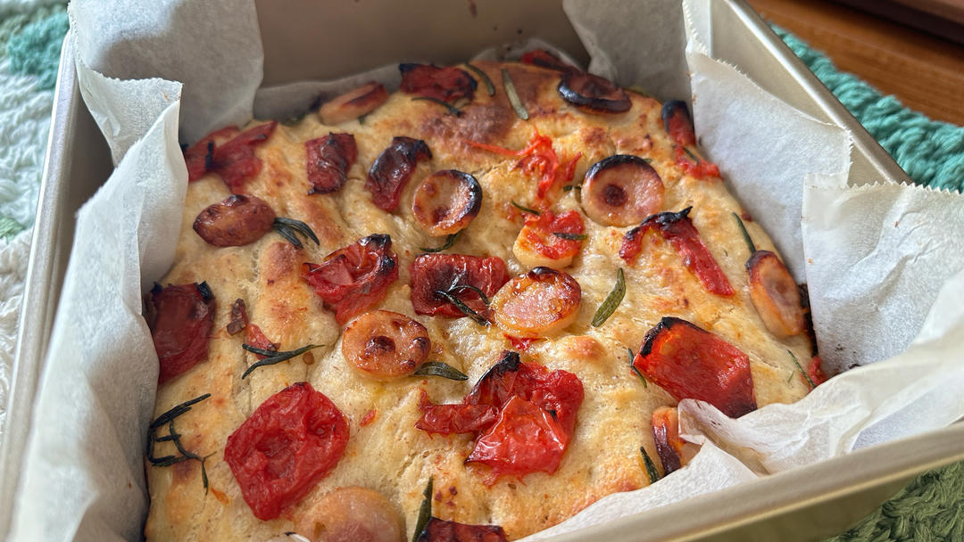 『研究了2年的完美食谱』最简单的免揉佛卡夏