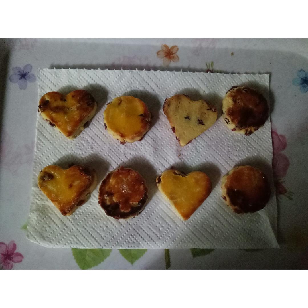 葡萄奶酥(超酥香的饼干)