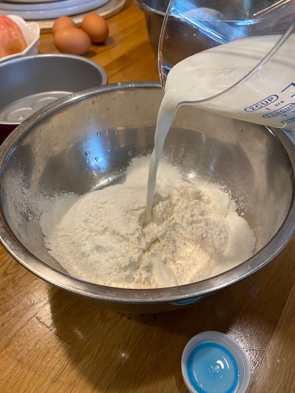 纯奶手撕吐司的做法 步骤1