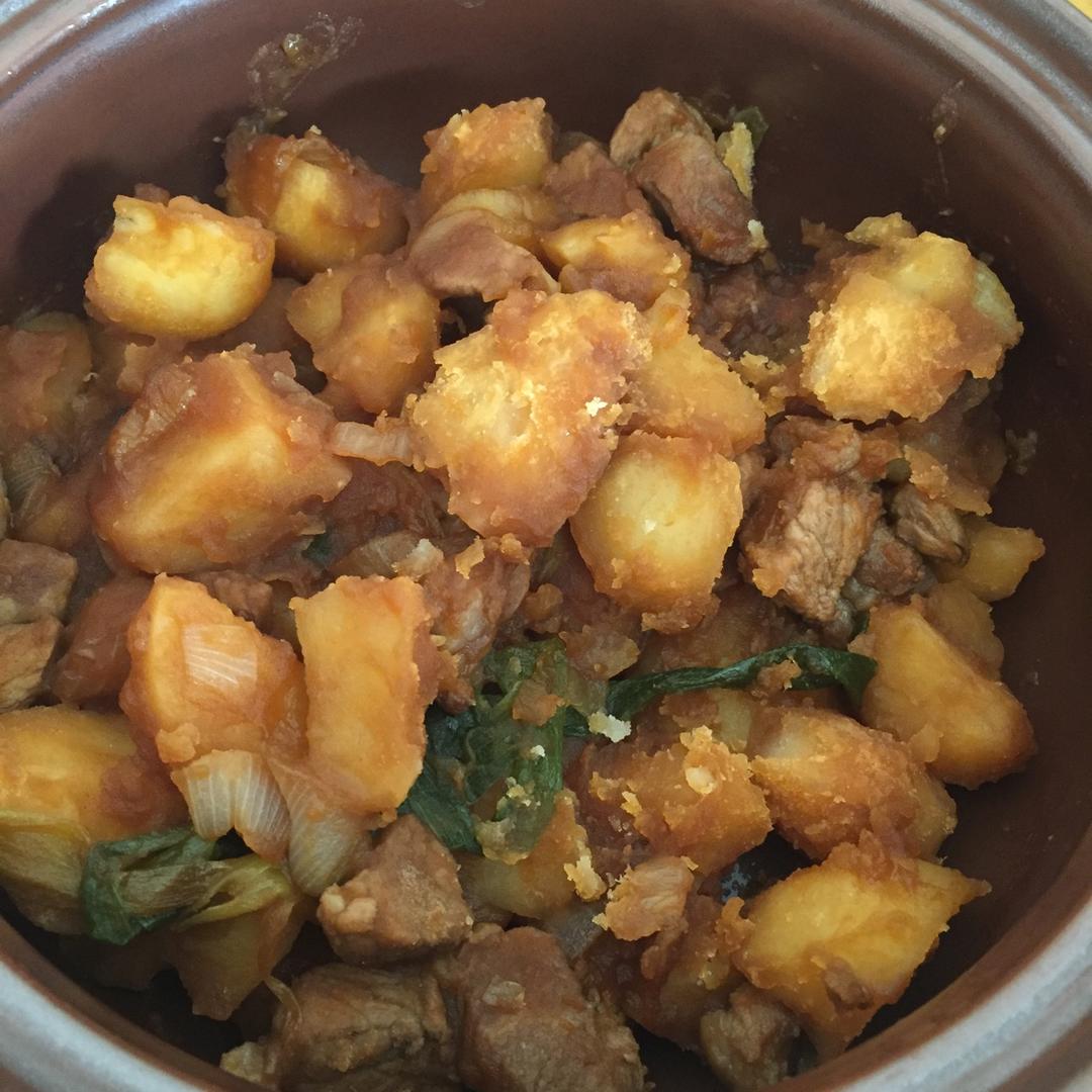 土豆炖牛肉