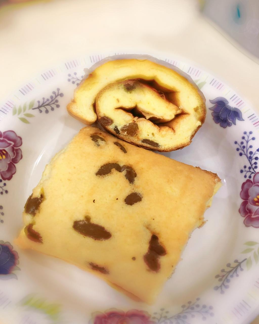 葡萄干蛋糕卷