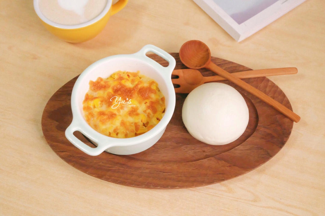 【空气炸锅食谱】玉米芝士烙