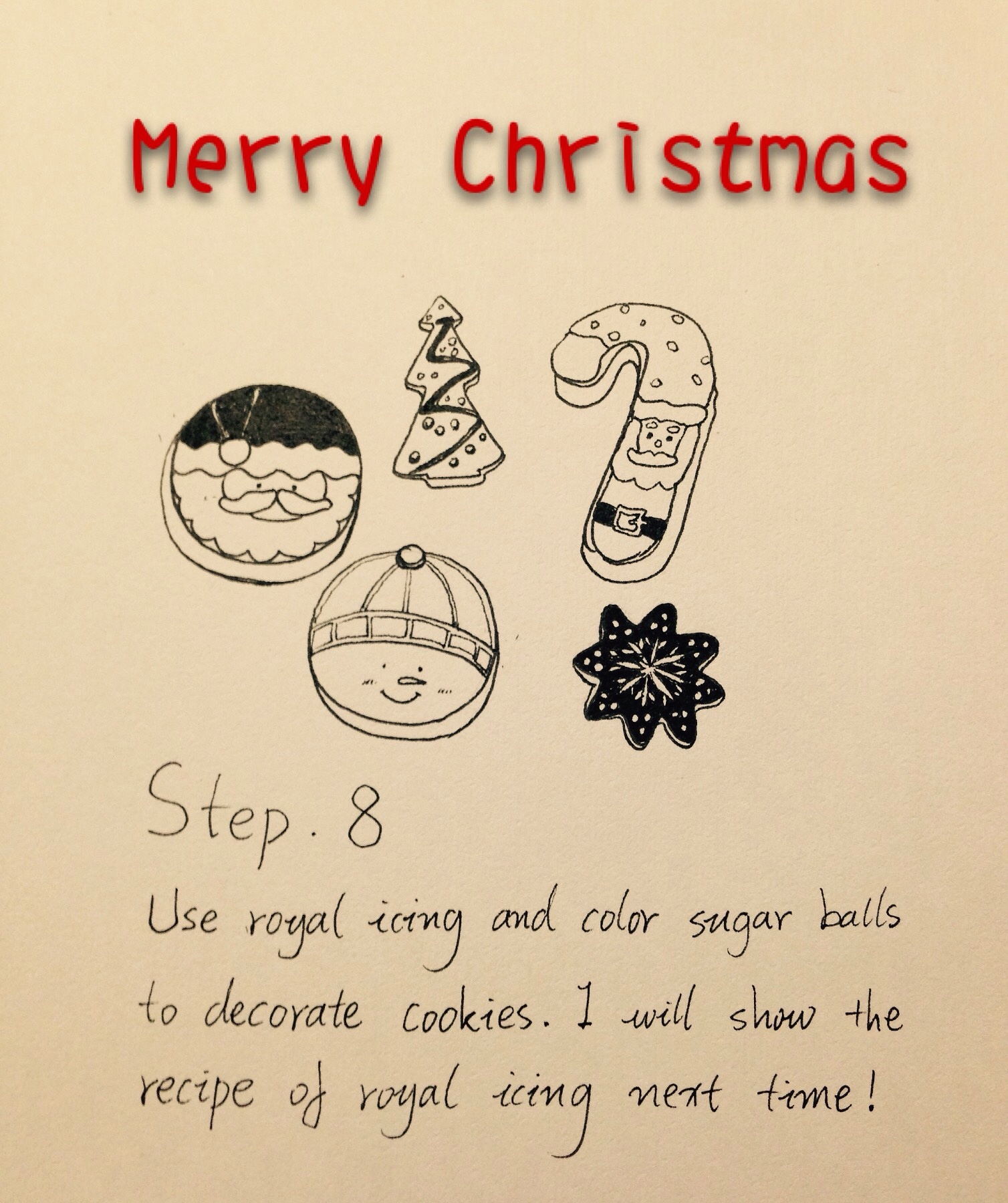 #小幽爱烘焙#之一起来做圣诞饼干！的做法 步骤5