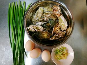 孕妈妈的专属营养餐“鸡蛋炒牡蛎”的做法 步骤1