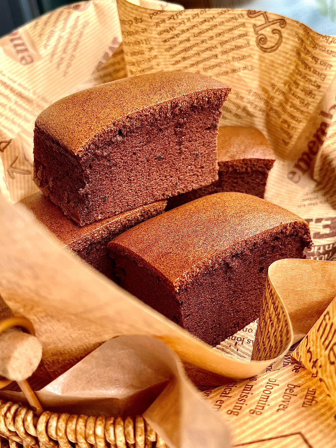 巨好吃的巧克力古早蛋糕