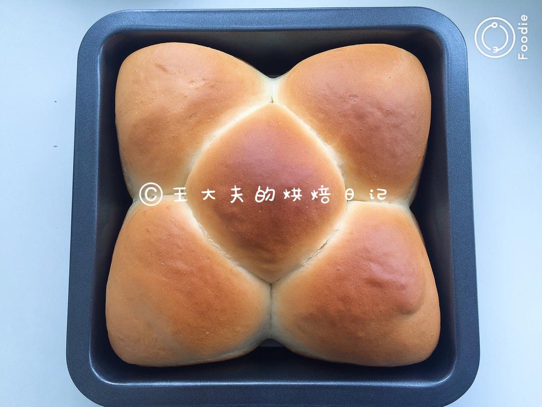 超软奶油面包（一次性发酵）