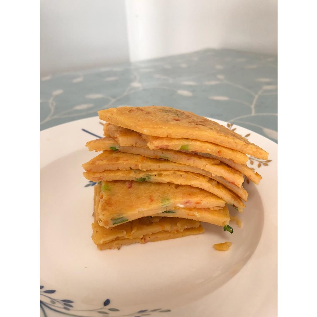 松软香嫩的西红柿鸡蛋饼