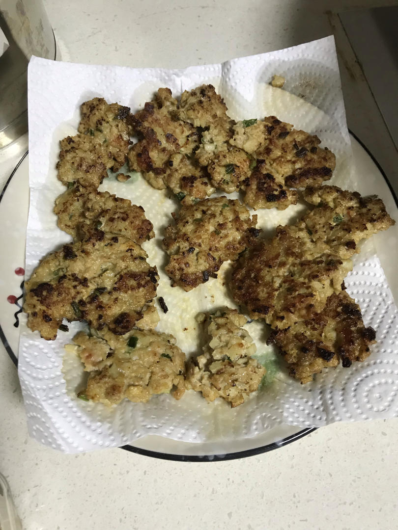 香脆莲藕肉饼